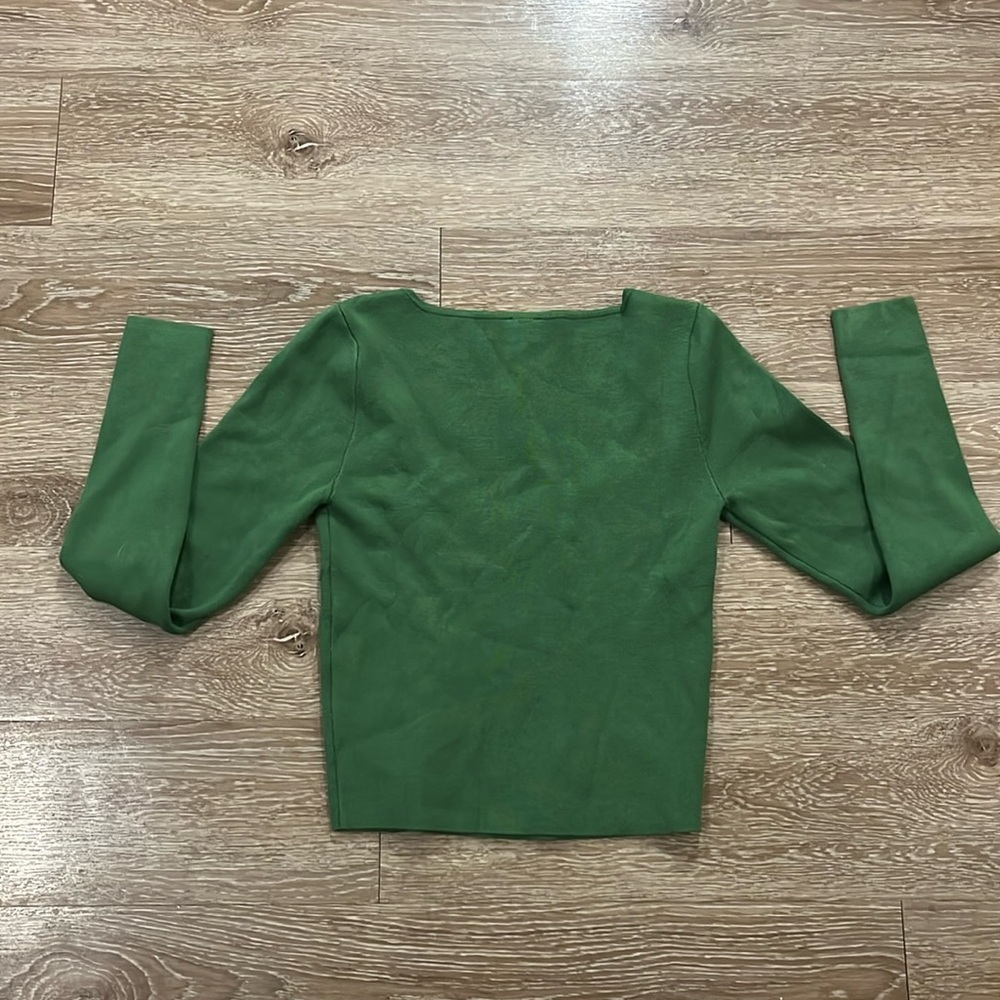 Abercrombie & Fitch Corset Slim Sweater Top - Picture 5 of 5